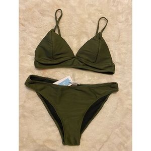 Cupshe "Relaxed Exercises" Bikini Set